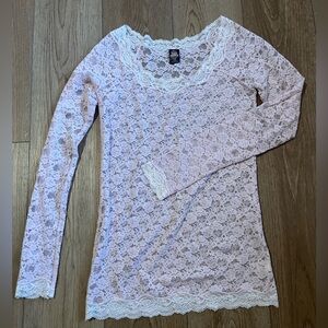 Free People Lace Top